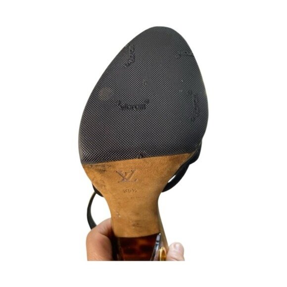 Louis Vuitton Strappy Platform High Heel Sandals – Size 35.5 (Made in Italy) - Picture 10 of 12